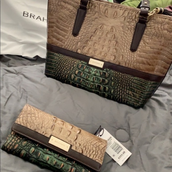 Brahmin Handbags - Brahmin Melbourne KingfisherSamba MediumAsher Tote